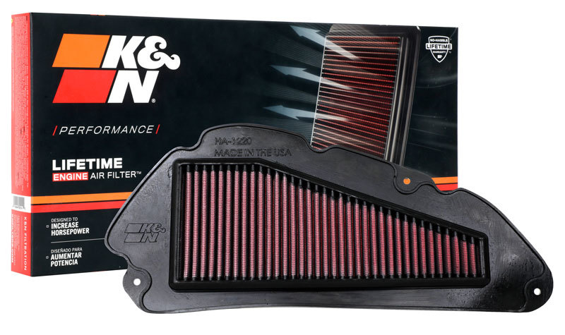 Honda SH125i Motorcycle Air Filter - K&N Engineering - Direct Fit - `20-`21